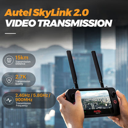 Autel Robotics EVO II Dual 640T V3 Rugged Bundle 640x512 Infrared Thermal Imaging Camera 0.8' CMOS & 8K Camera Professional Quadcopter