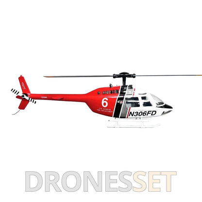 ROBAN Bell-206 450 Class RC Helicopter 2.4G 11CH GPS Stabilized Scale Flybarless PNP/RTF With X1 Flight Controller