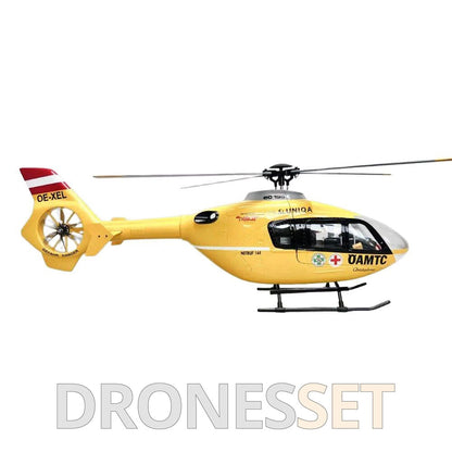 ROBAN EC135 ÖAMTC 450 Class RC Helicopter 4 blades 2.4G 11CH GPS Stabilized Flybarless PNP/RTF With X2 Flight Controller