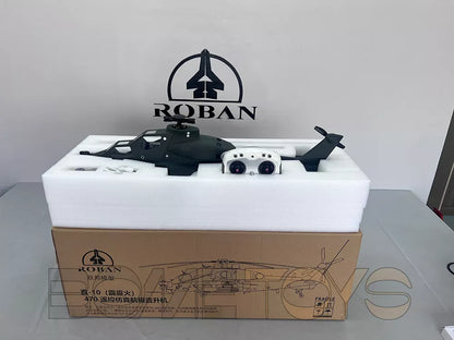 ROBAN CAIC Z-10 470 Class 4-Blade RC Helicopter GPS X2 Flight Control LED Lighting System PNP/RTF Version Helicopter