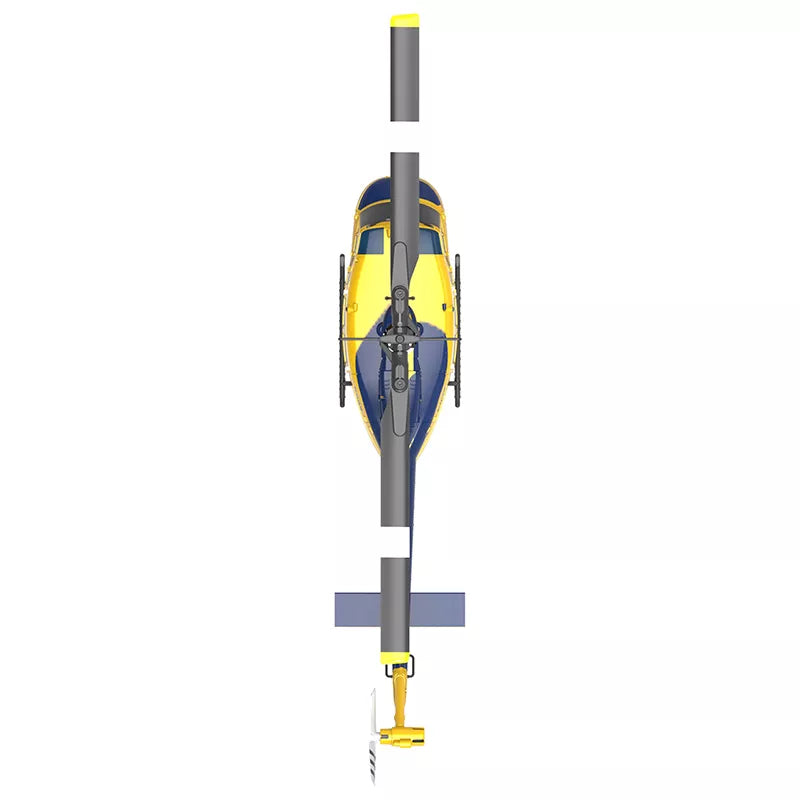 RCERA C032 UH-1 Huey RC Helicopter 1/48 6CH 6-axis Gyro Barometer Altitude Determination Optical Flow Positioning TOF Laser Radar Aerobatic Helicopter
