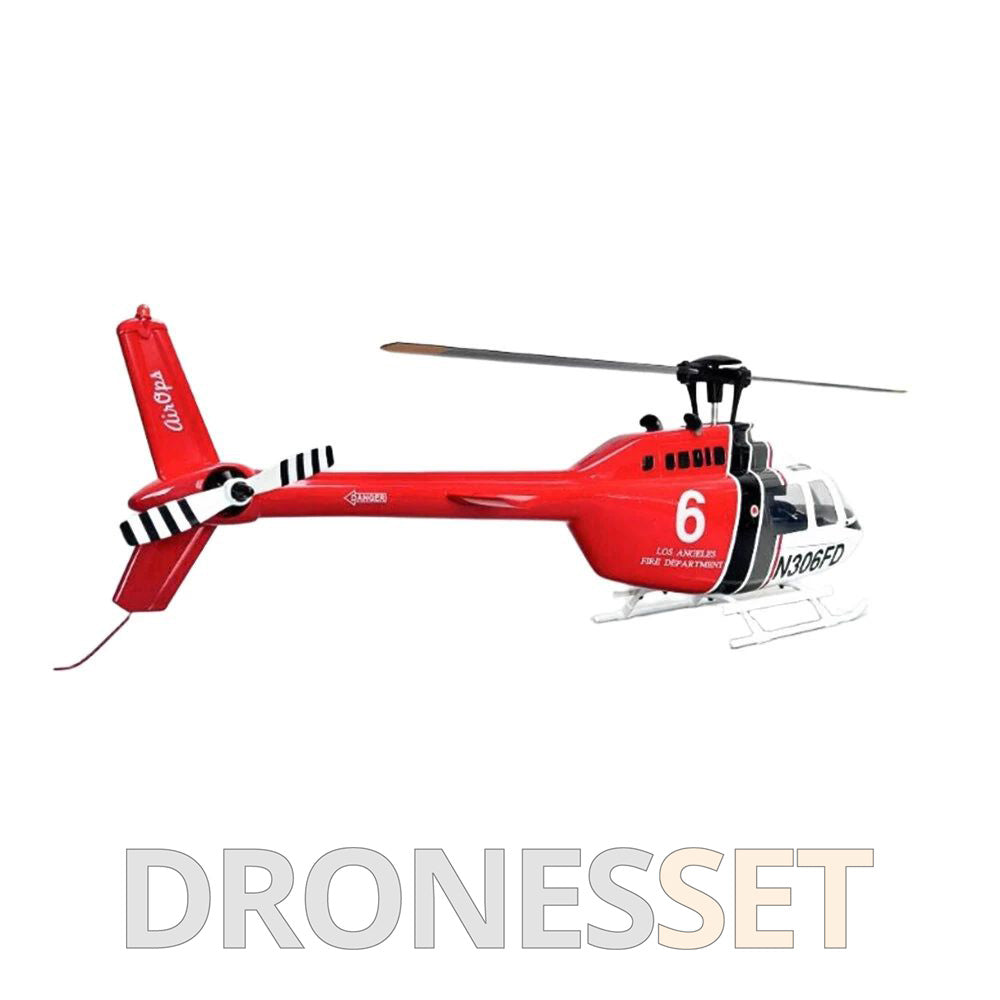 ROBAN Bell-206 450 Class RC Helicopter 2.4G 11CH GPS Stabilized Scale Flybarless PNP/RTF With X1 Flight Controller
