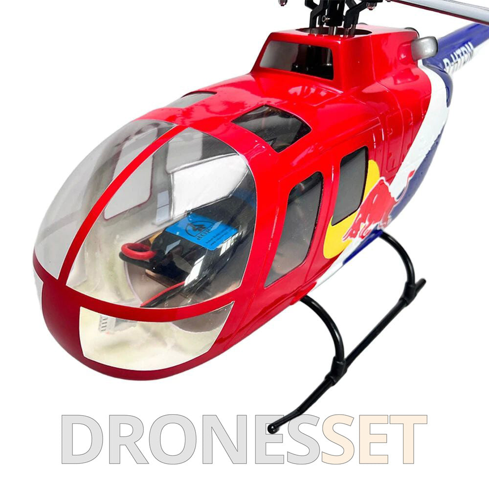 ROBAN BO-105 450 Class RC Helicopter 4-Blade 2.4G 11CH GPS Stabilized PNP/RTF With X2 Flight Controller