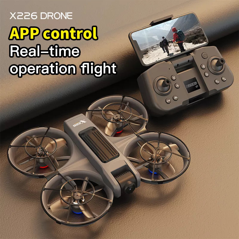 X226 VR Drone Screen Control HD Aerial Photography Dual-Camera Optical Flow Positioning Brushless Quadcopter