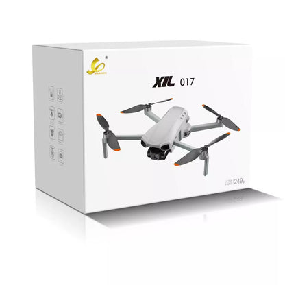 XIL 017 4K Drone 249g with Screen Remote Control 3-Axis Gimbal Anti-shake HD Aerial Photography GPS Quadcopter