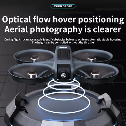 X226 VR Drone Screen Control HD Aerial Photography Dual-Camera Optical Flow Positioning Brushless Quadcopter