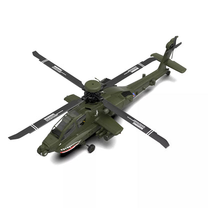 YUXIANG Apache Helicopter AH-64D F11 FUTABA S-FHSS Protocol 2.4G 6-Channel Brushless 3D Stunt 1:32 Scale Flybarless Simulation Helicopter