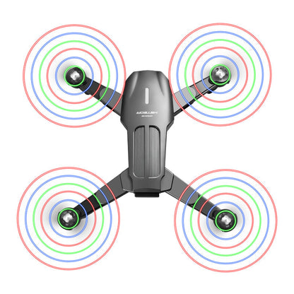 RC Drone K106 OAS GPS 4K HD Dual Camera Obstacle Avoidance Cool Colorful LED lights