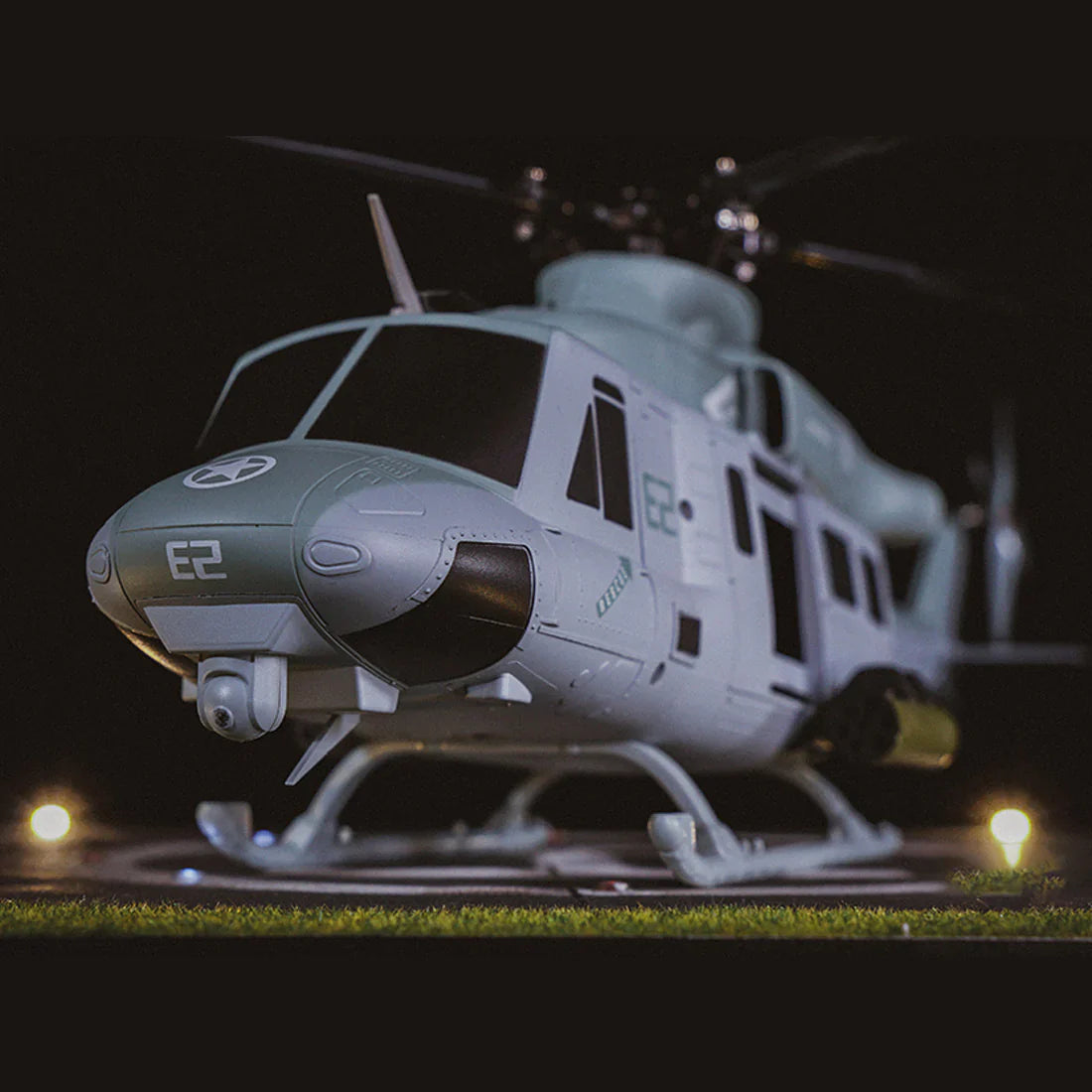 GOOSKY E2 UH-1Y 1:35 Scale 2.4G 6CH Dual Brushless Direct Drive Motor RC Helicopter BNF / RTF with GTS Flight Control System