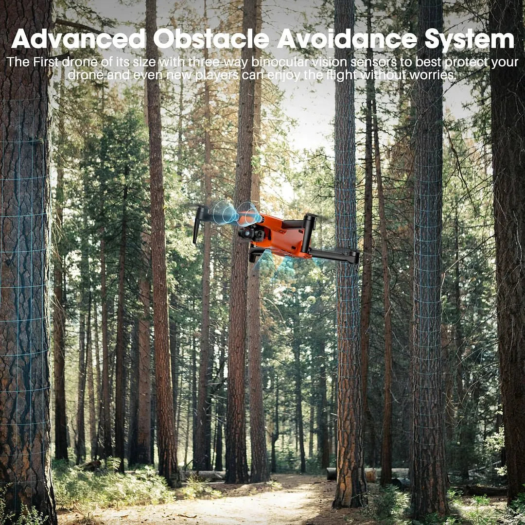 Professional Drone | 4K Camera | 5G | 3-Axis Gimbal | 360° Obstacle Avoidance Technology